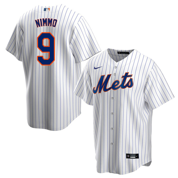 Nike Men #9 Brandon Nimmo New York Mets Baseball Jerseys Sale-White